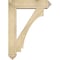 Ekena Millwork Imperial Arts and Crafts Rough Sawn Bracket w/ Offset Brace, Douglas Fir, 8"W x 32"D x 44"H BKT0806X32X44IMP03RDF - alternate 2